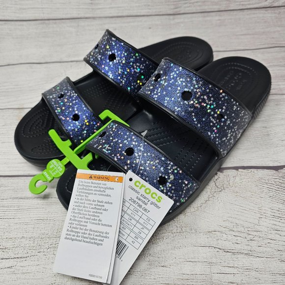 NWT Crocs Unisex-Adult Classic Seasonal Graphic Sandal Clog‎ Men's 11 - Picture 3 of 9